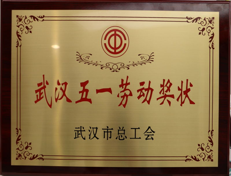 武汉五一劳动奖状